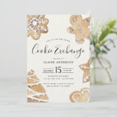 Holiday Cookie Exchange Kaart (Staand voorkant)