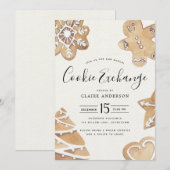 Holiday Cookie Exchange Kaart (Voorkant / Achterkant)