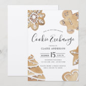 Holiday Cookie Exchange Kaart (Voorkant / Achterkant)