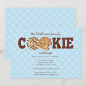 Holiday Cookie Exchange Kaart (Voorkant / Achterkant)