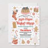 Holiday Cookie Exchange Mrs Claus' Bake Shop Kaart (Voorkant)