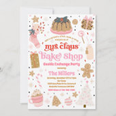 Holiday Cookie Exchange Mrs Claus' Bake Shop Kaart (Voorkant)