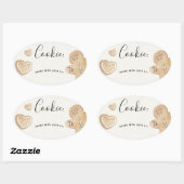 Holiday Cookie Exchange Sticker Label (Vel)