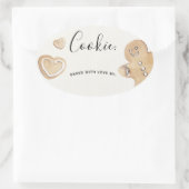 Holiday Cookie Exchange Sticker Label (Tas)