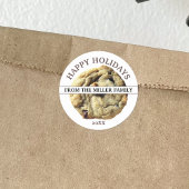 Holiday Cookie Gift Ronde Sticker