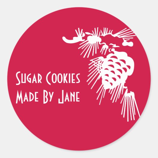 Holiday Cookie Label (Voorkant)
