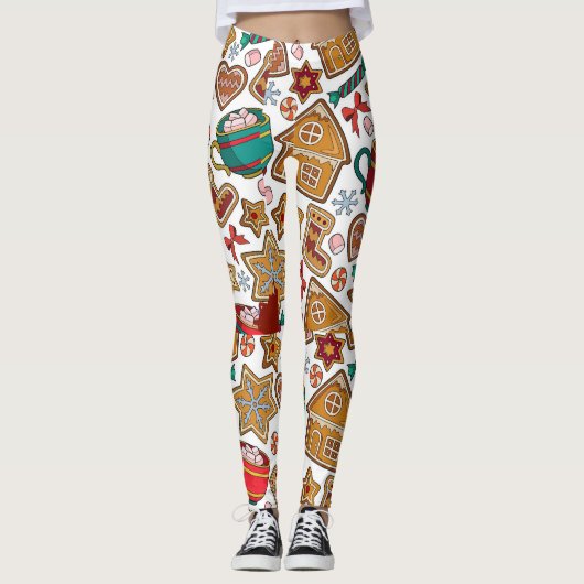 Holiday Cookie Leggings (Voorkant)