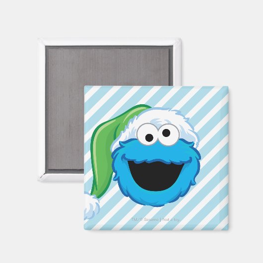 Holiday Cookie Monster Magneet (Voorkant / Achterkant)