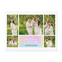 Holiday Cpure Pink Pastel Iridescent Foto