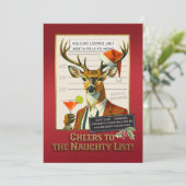Holiday Crimes Unit – Reindeer Repeat Offender Kaart (Staand voorkant)