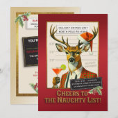 Holiday Crimes Unit – Reindeer Repeat Offender Kaart (Voorkant / Achterkant)