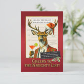 Holiday Crimes Unit – Reindeer Repeat Offender Kaart (Staand voorkant)