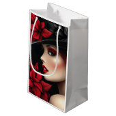 HOLIDAY CROWN #5 Geschenktas Klein Cadeauzakje (Achterkant Gekanteld)