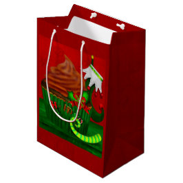 Holiday Cupcake Whimsey ALLEEN MEDIUM Cadeauzakje