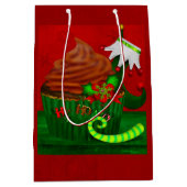 Holiday Cupcake Whimsey ALLEEN MEDIUM Medium Cadeauzakje (Voorkant)