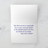 Holiday Curlicue Sparkle Feestdagen Kaart (Binnen)