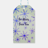 Holiday Custom Gift Label Cadeaulabel (Achterkant)