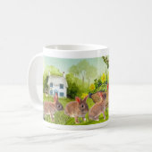 Holiday Cute Easter Egg Hunt Holiday Koffiemok (Voorkant links)