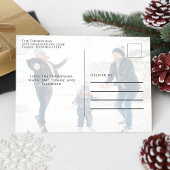 Holiday Cute Snowflake Whimsical Colorful 4 Feestdagenkaart