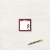 Holiday Dachshund Pset Post-it® Notes (Op bureau)