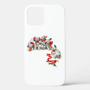 Holiday Dalmatian Pups Hoesje-Mate iPhone Case