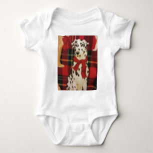 Holiday Dalmatian Romper