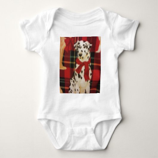 Holiday Dalmatian Romper (Voorkant)