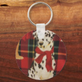 Holiday Dalmatian Sleutelhanger (Voorkant)