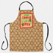 Holiday Day Cookie Baking Crew Persoonlijke naam Schort (Voorkant)