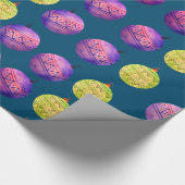 Holiday Decor Balls Cadeaupapier (Hoek)