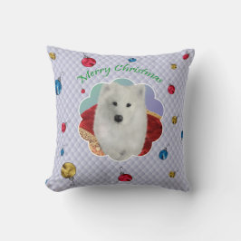 Holiday Decor Pillow met Sammy Girl Kussen
