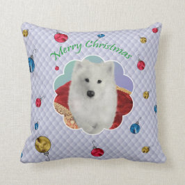 Holiday Decor Pillow met Sammy Girl Kussen