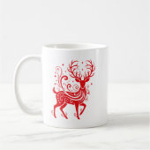 Holiday Deer Koffiemok (Links)