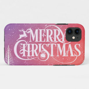 Holiday Deer Landschap Case-Mate iPhone Case