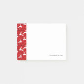 Holiday Deer Patroon Post-it® Notes (Voorkant)