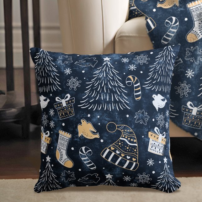 Holiday Delight Christmas Kussen (Creator heeft geüpload)