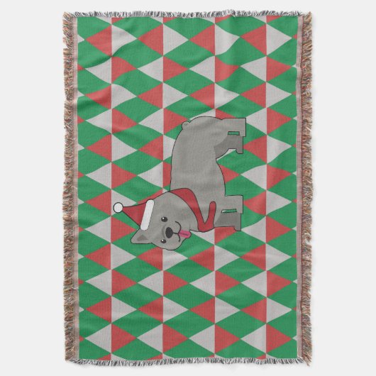 Holiday Diamonds Dog Deken (Voorkant Verticaal)