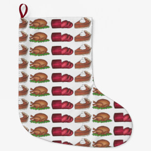 Holiday Dinner Turkey Cranberry Kerstmis Pie Grote Kerstsok