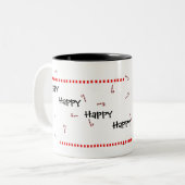 Holiday Dog Mok (Voorkant links)