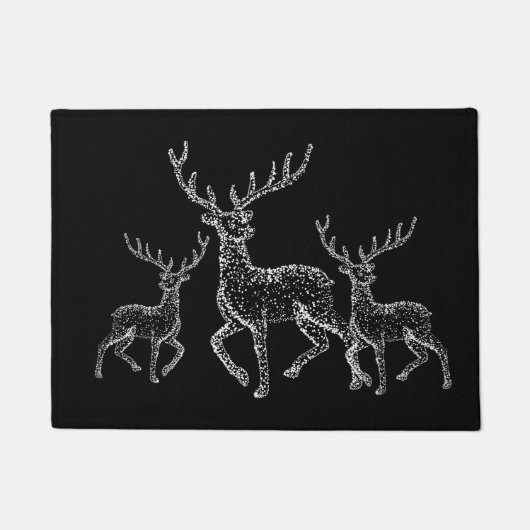 Holiday Doormat-Deer Deurmat (Voorkant)