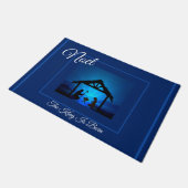 Holiday Doormat-Noel Manger Scene Doormat Deurmat (Schuin)