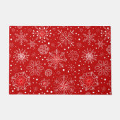 Holiday Doormat-Snowflakes Deurmat (Voorkant)