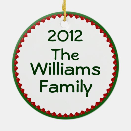 Holiday Downhill Moose Keramisch Ornament (Achterkant)