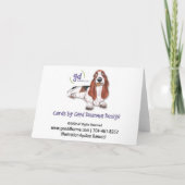 Holiday Dreamweaver' Feestdagen Kaart (Achterkant)