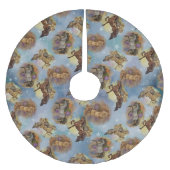 Holiday Drocatcher Westerne Paarden gevild Kerstboom Rok (Voorkant)