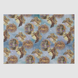 Holiday Drocatcher Westerne Paarden gevild Tissuepapier