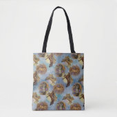 Holiday Drocatcher Westerne Paarden gevild Tote Bag (Voorkant)