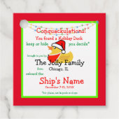 Holiday Duck Label (Voorkant)