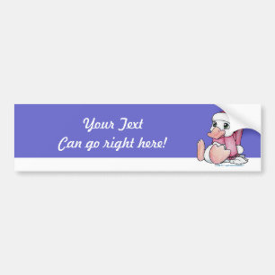 Holiday Ducky Bumpersticker