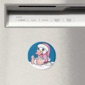 Holiday Ducky Magneet (Insitu (Vaatwasser))